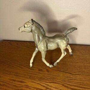 Vintage Breyer Traditional Glossy Dapple Grey Running Foal Spice #133